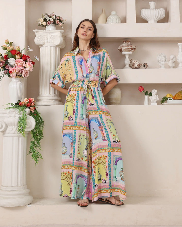 Eualalie Shirt - Multi Print