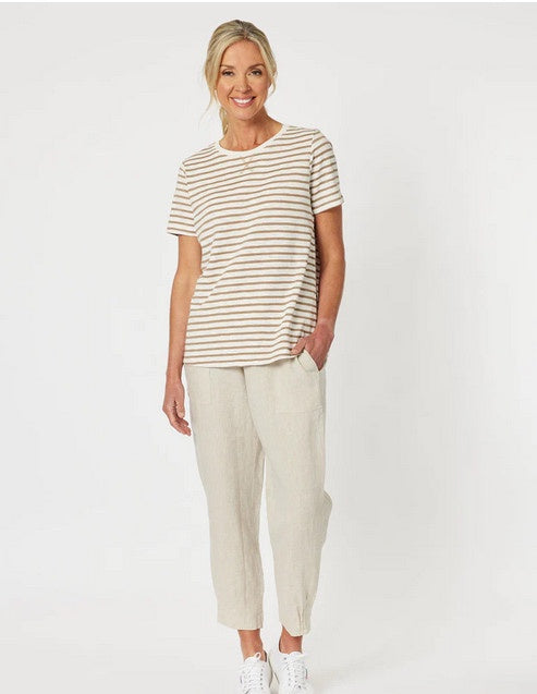 Gordon Smith Sarah Linen Pants - Natural