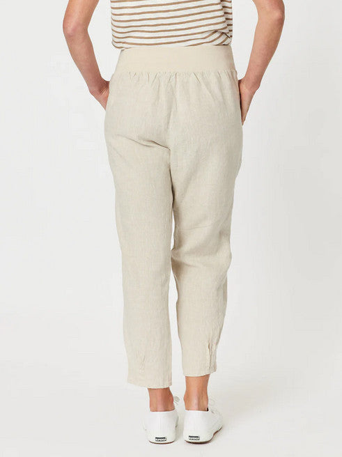 Gordon Smith Sarah Linen Pants - Natural