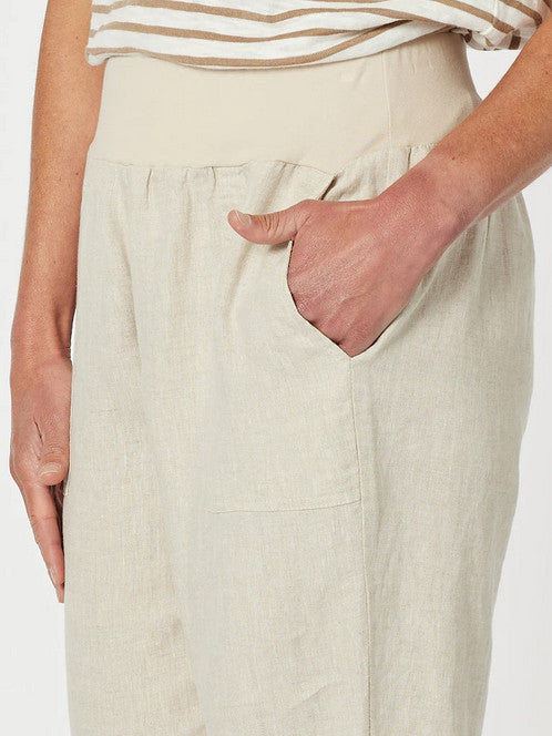 Gordon Smith Sarah Linen Pants - Natural