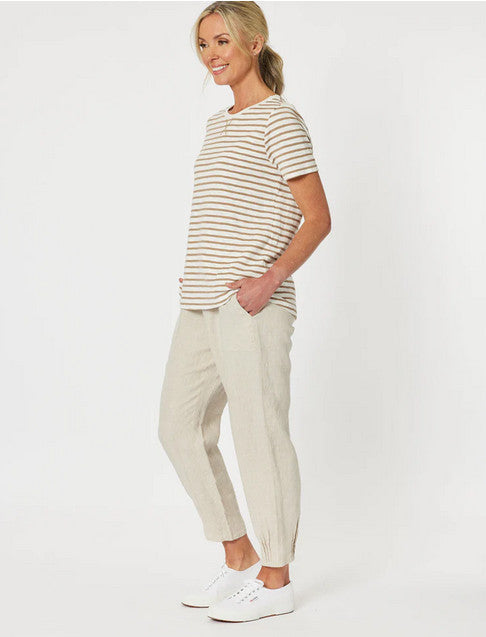 Gordon Smith Sarah Linen Pants - Natural
