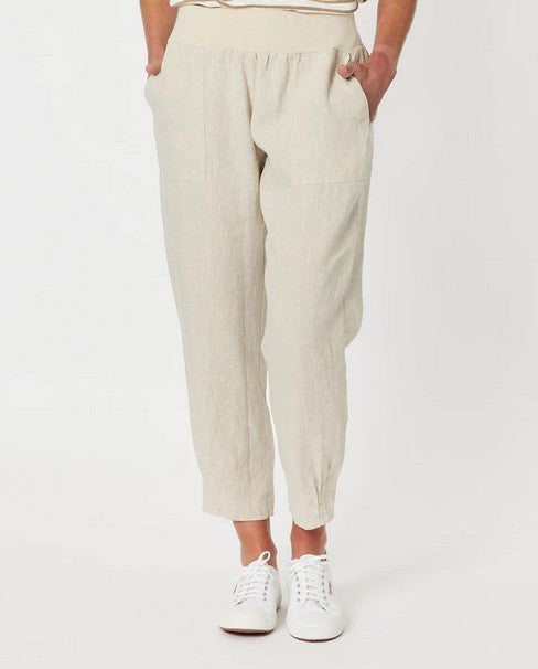 Gordon Smith Sarah Linen Pants - Natural