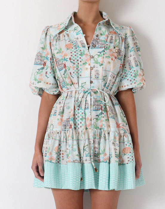 Spring Escape Short Dress