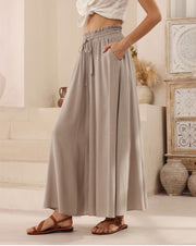 Palazzo Pants - Latte