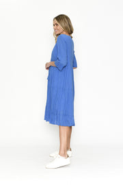 Amber Dress - Blue