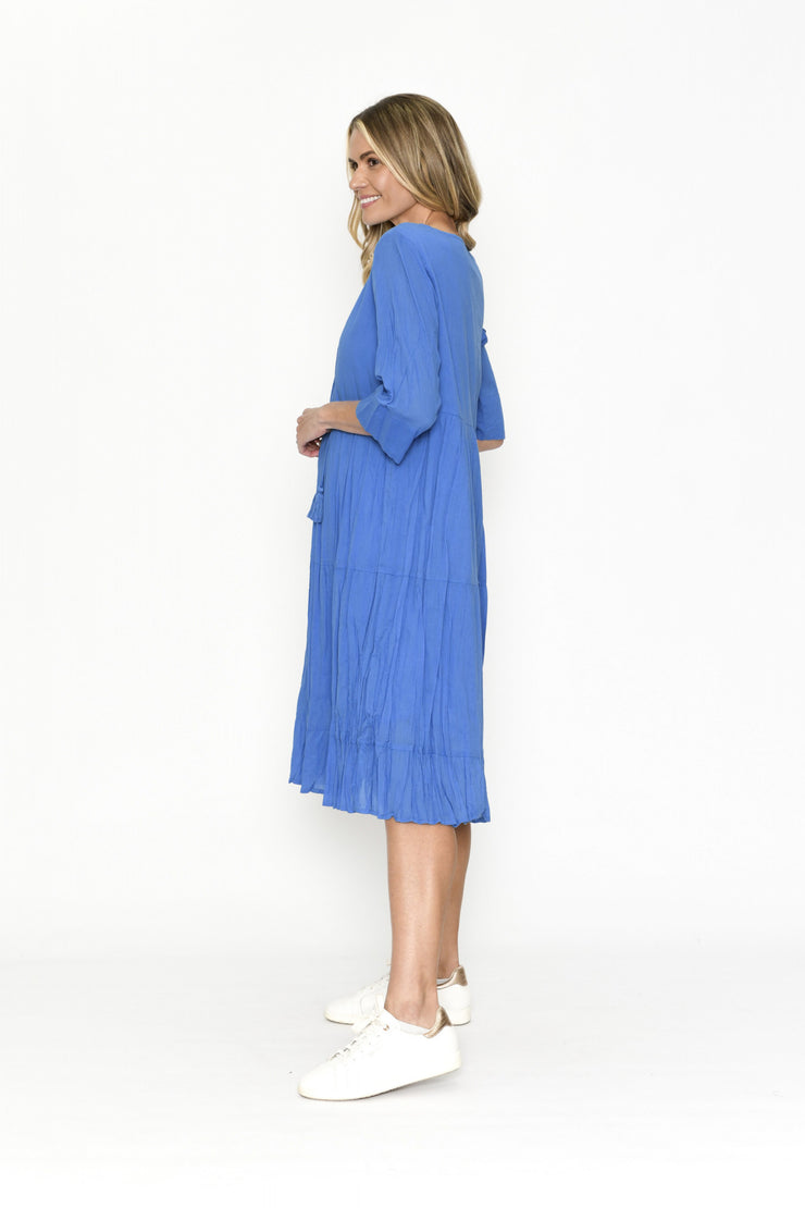 Amber Dress - Blue