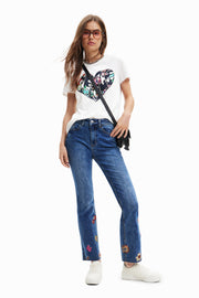 Desigual Jeans - Flower Power