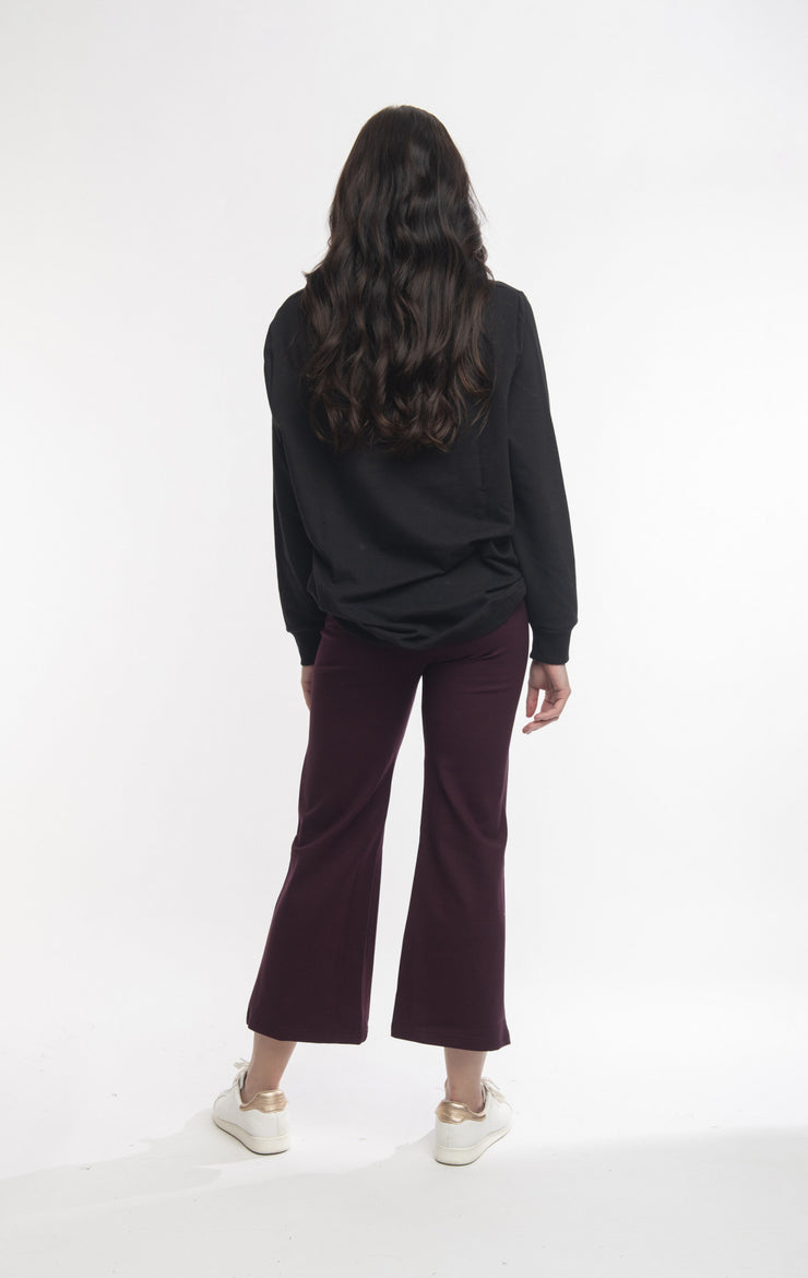 Ponte Pants Wine Orientique