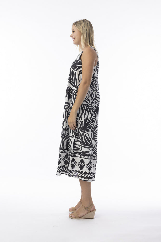 Orientique Suriname Maxi Dress - Black