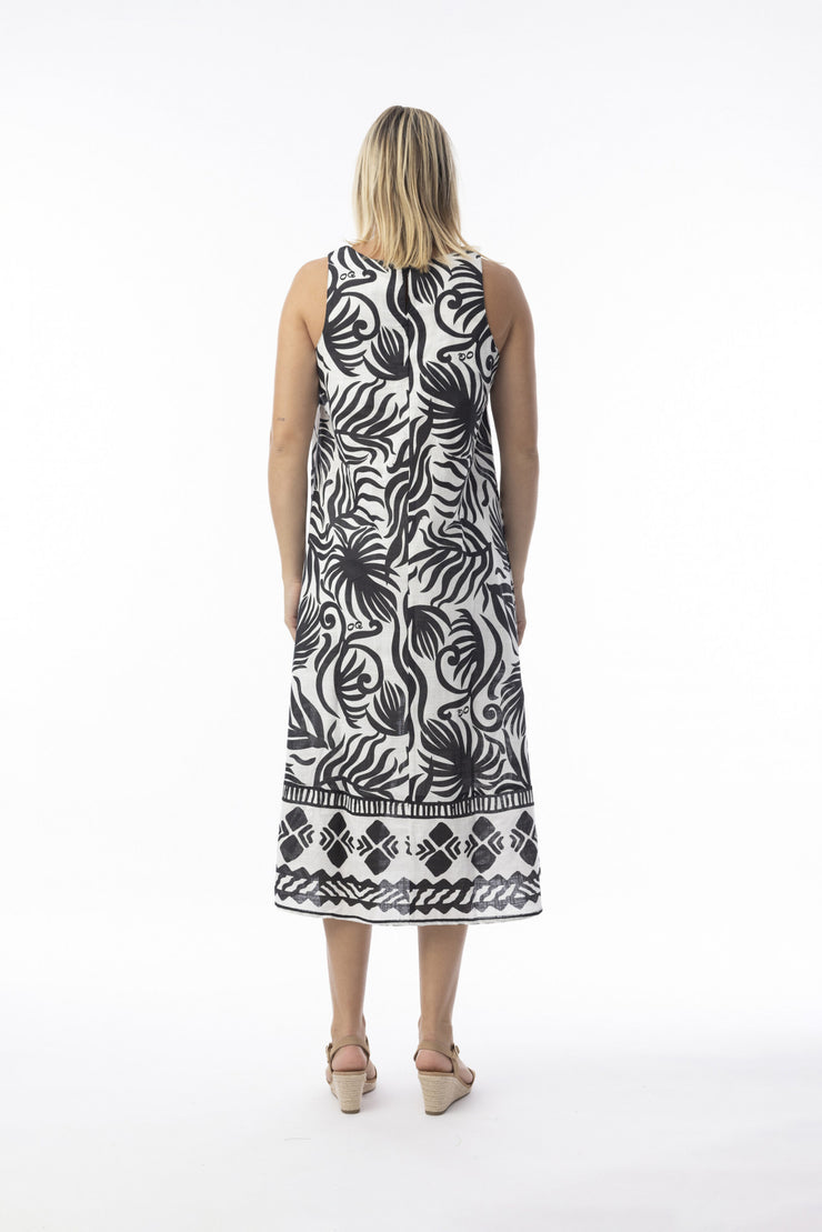 Orientique Suriname Maxi Dress - Black