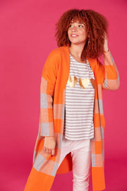 Mala Cloud Heart Grey Stripe Tshirt Haven