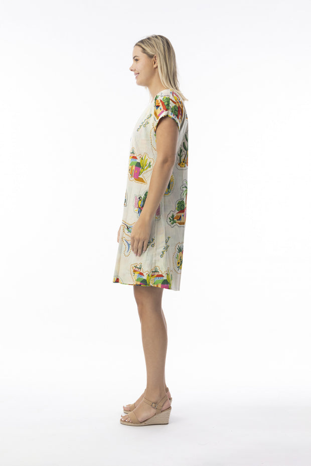 Orientique Guatemala Dress - Reversible