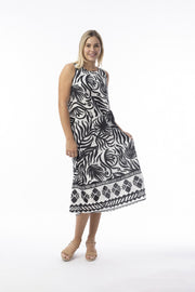 Orientique Suriname Maxi Dress - Black