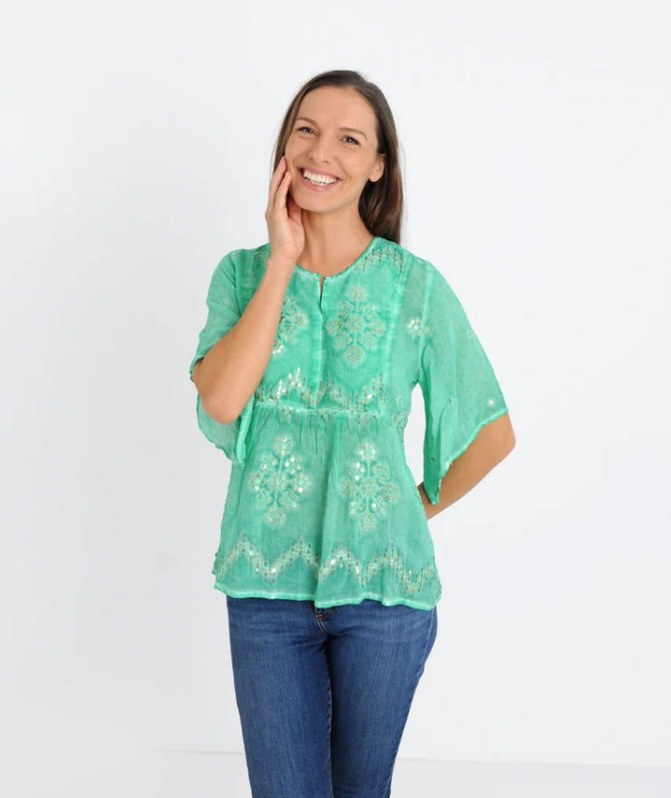 Alexander-Santorini-SEYCHELLE-Green-TOP