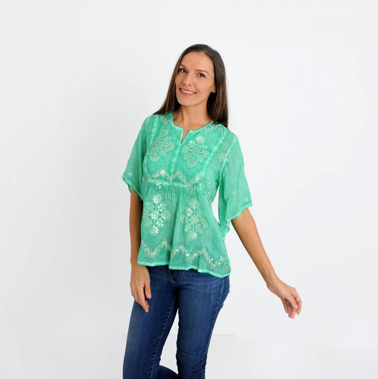 Alexander-Santorini-SEYCHELLE-Green-TOP