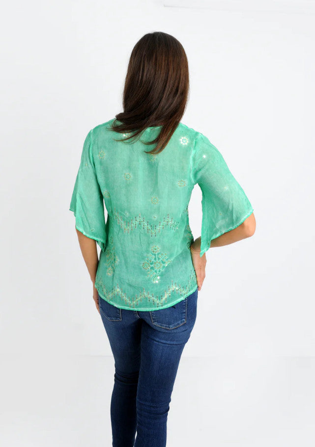 Alexander-Santorini-SEYCHELLE-Green-TOP