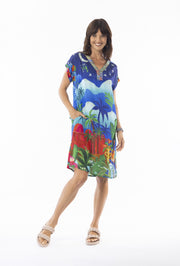 Escape Arabian Short Sleeve Dress