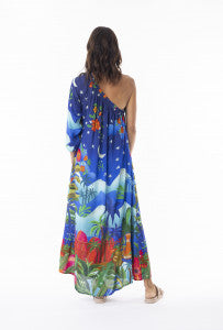 Escape Arabian Nights One Shoulder Dress