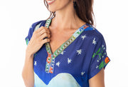 Escape Arabian Short Sleeve Dress