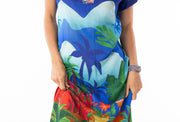 Escape Arabian Short Sleeve Dress