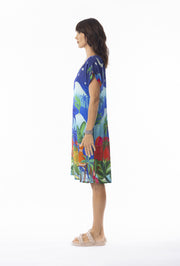 Escape Arabian Short Sleeve Dress