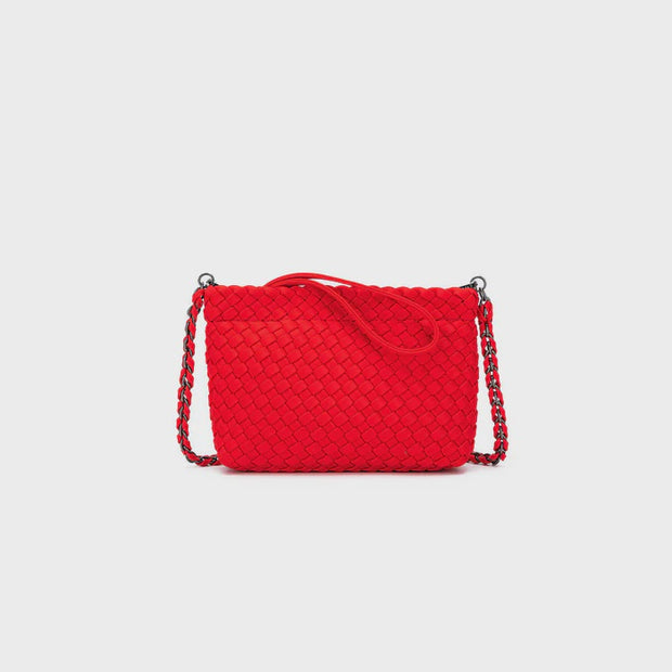 Black Caviar Designs Aria Clutch/Crossbody Bag - Red