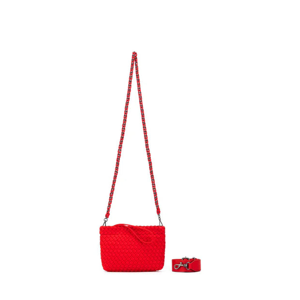 Aria Clutch/Crossbody Bag - Red