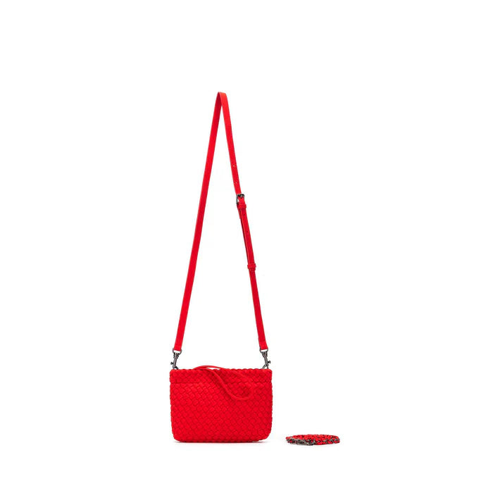 Black Caviar Designs Aria Clutch/Crossbody Bag - Red