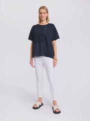Marco Polo 3/4 Bengaline Pants - White