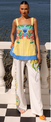 Positano Long Line Cami