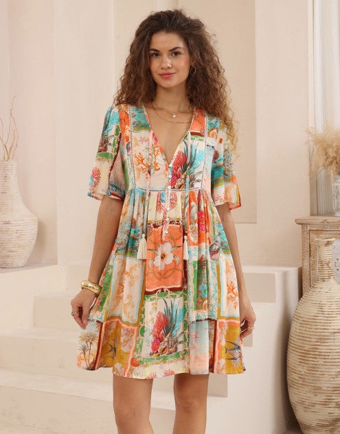 Iris the Maxi Charlie Baby Doll Dress