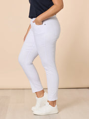 Threadz Chicago Jeans - White