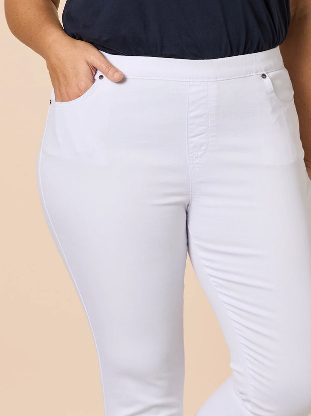 Threadz Chicago Jeans - White