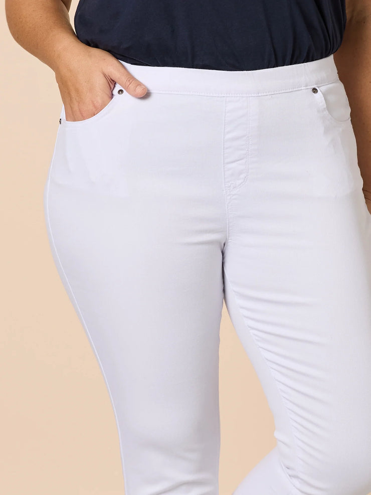 Threadz Chicago Jeans - White