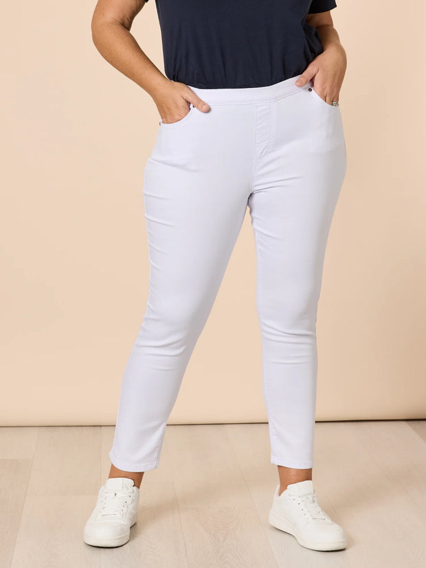 Threadz Chicago Jeans - White