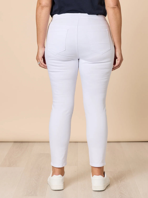 Threadz Chicago Jeans - White
