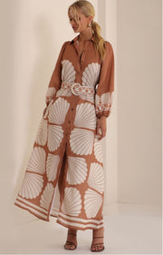 White Sandstrorm Coastal Cowgirl Maxi - Siena