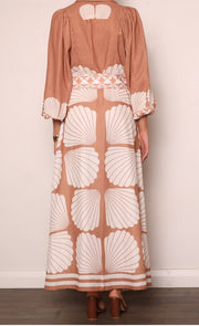 White Sandstrorm Coastal Cowgirl Maxi - Siena