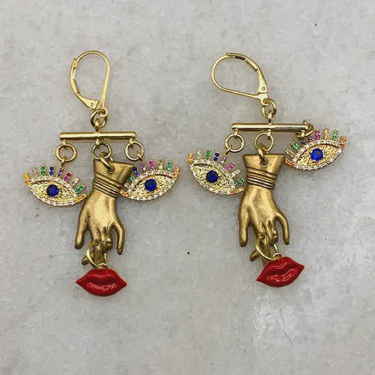 Ghost and Lola Dali Earrings