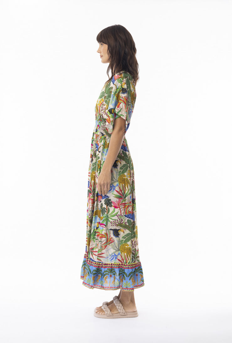 Escape Dani Shirred Waist Dress 