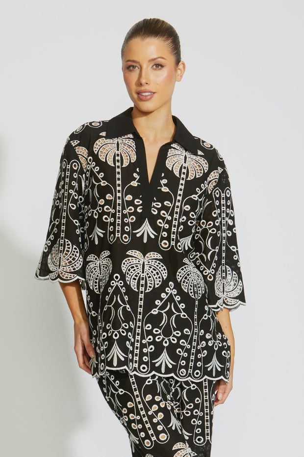 Sunset Dream Top - Black