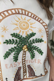 Tiger Tee - White