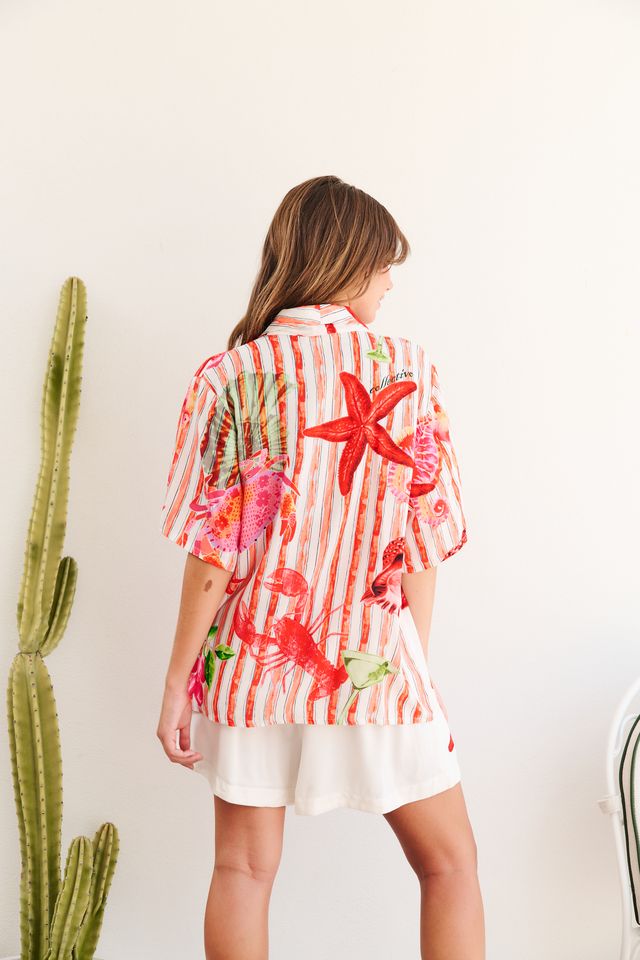 Collectivo Funky Shirt - Sea