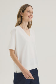 Glass Tee - Ecru