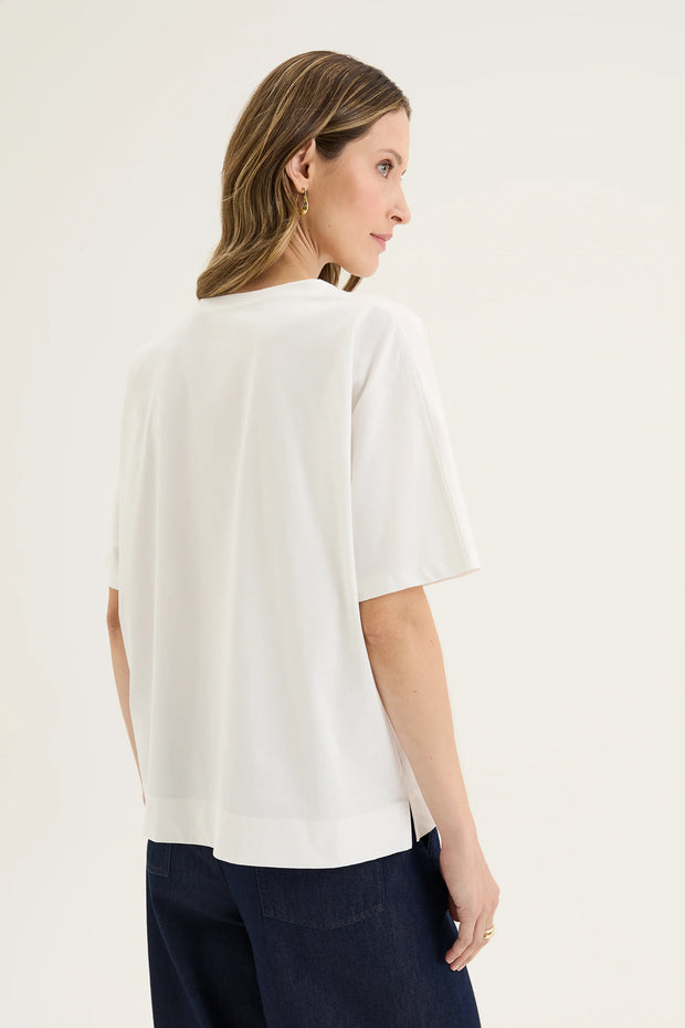 Glass Tee - Ecru