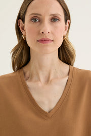 Glass Tee - Nutmeg