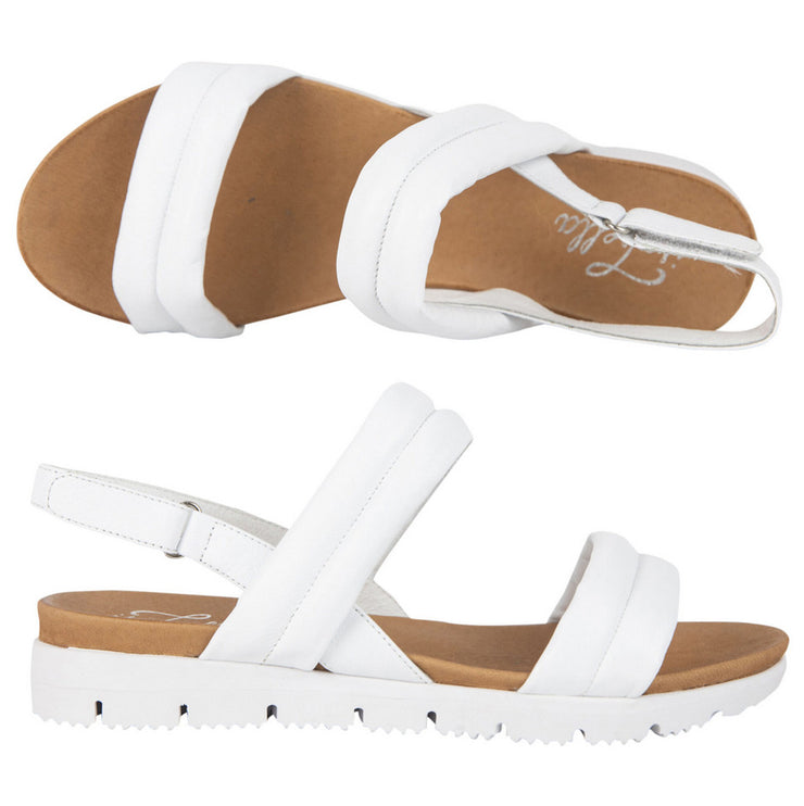 Hinako Isabella Hastings White Sandals