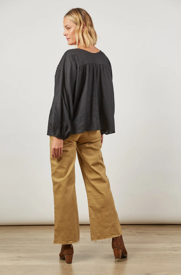 Isle-of-Mine-Panorama-Tuck-Blouse-Onyx