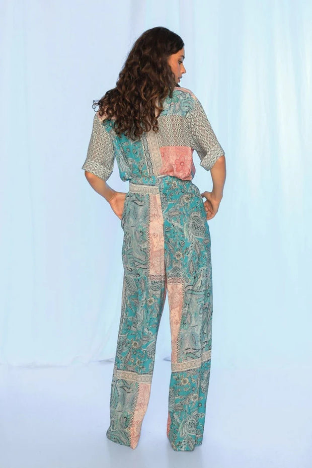 Kachel Janis Pants - Paisley Mosaic