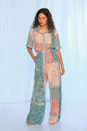 Kachel Janis Pants - Paisley Mosaic